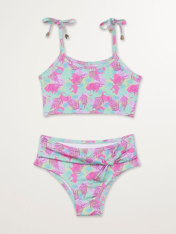 Biquíni Top Infantil Para Menina - ROSA 4
