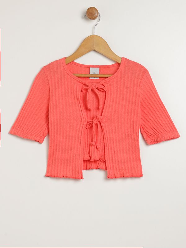 Blusa Sobreposição Infantil Para Menina - CORAL 10