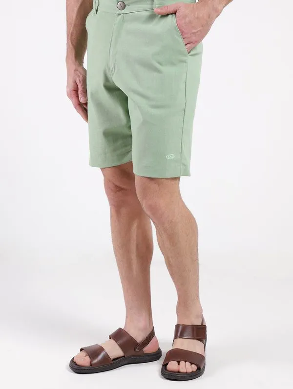 Bermuda Sarja Masculina VERDE CLARO 44