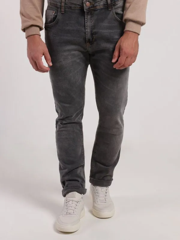 Calça Jeans Slim Masculina PRETO 42