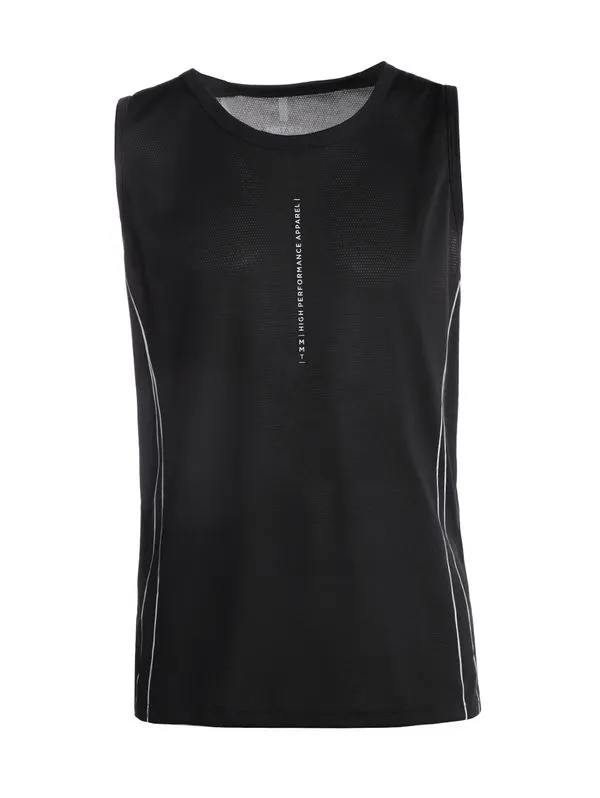 Camiseta Regata Furadinha Masculina PRETO GG