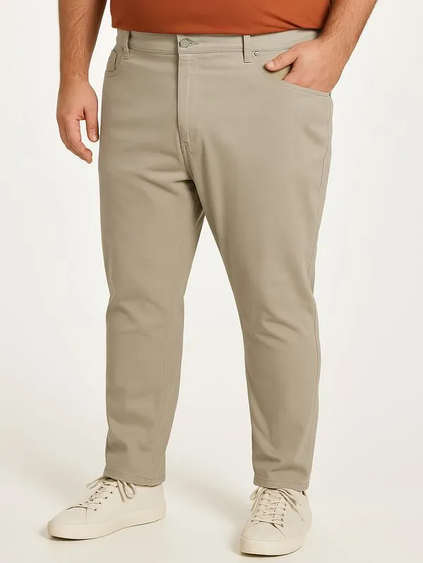 Calça Sarja Bivik Plus Size Masculina AREIA 52