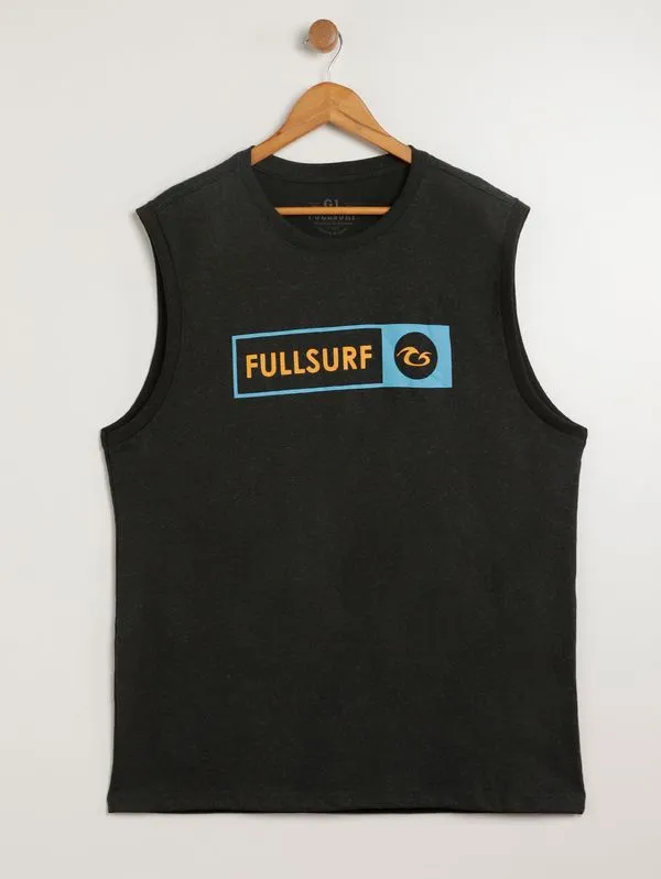 Camiseta Regata Full Surf Plus Size Masculina VERDE G3