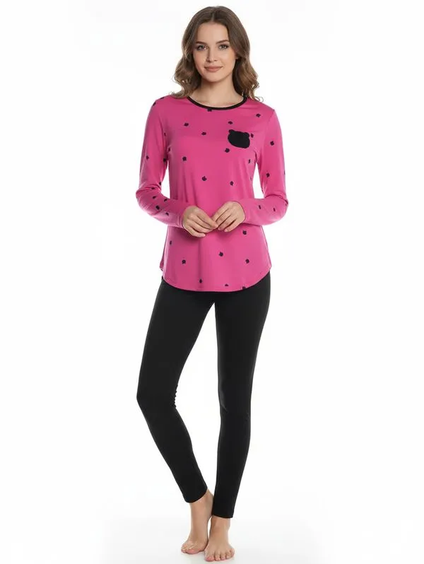 Pijama Longo Feminino ROSA G