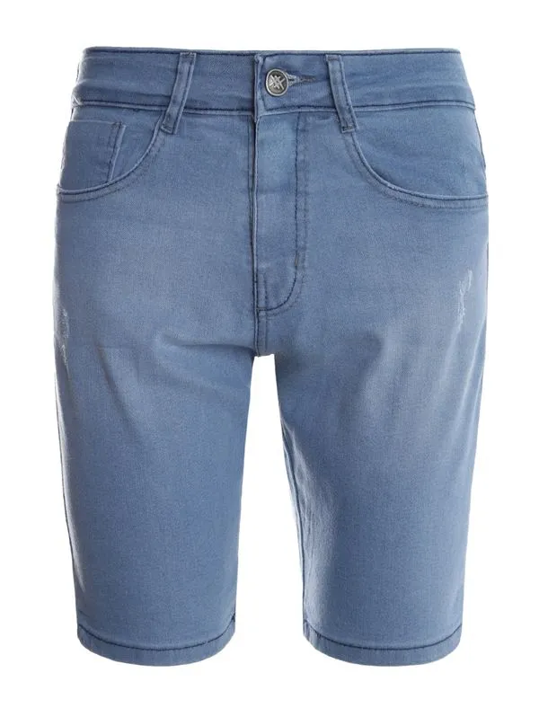 Bermuda Jeans Masculina AZUL 42