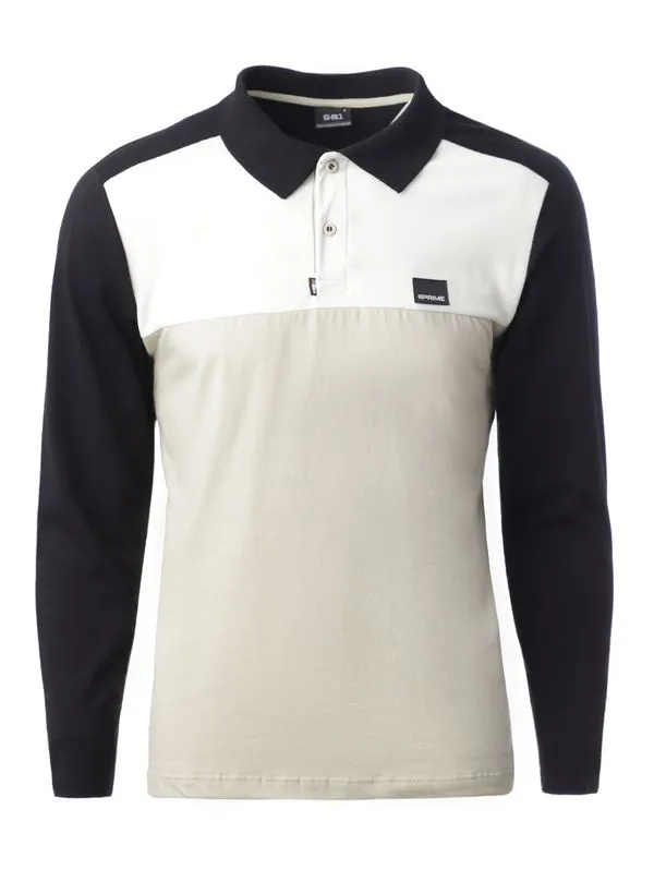 Polo Manga Curta Masculina PRETO GG