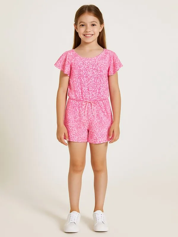 Macaquinho Infantil Para Menina - PINK 10