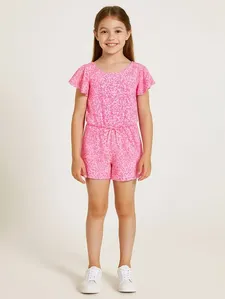 Macaquinho Infantil Para Menina - PINK 10