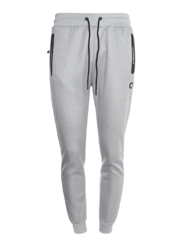 Calça Esportiva Bolso Zíper Masculina MESCLA P