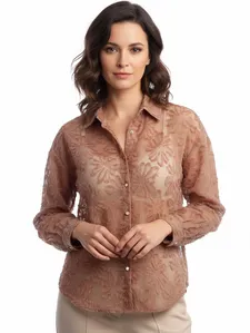 Camisa Manga Longa Eagle Rock Feminino CAQUI G