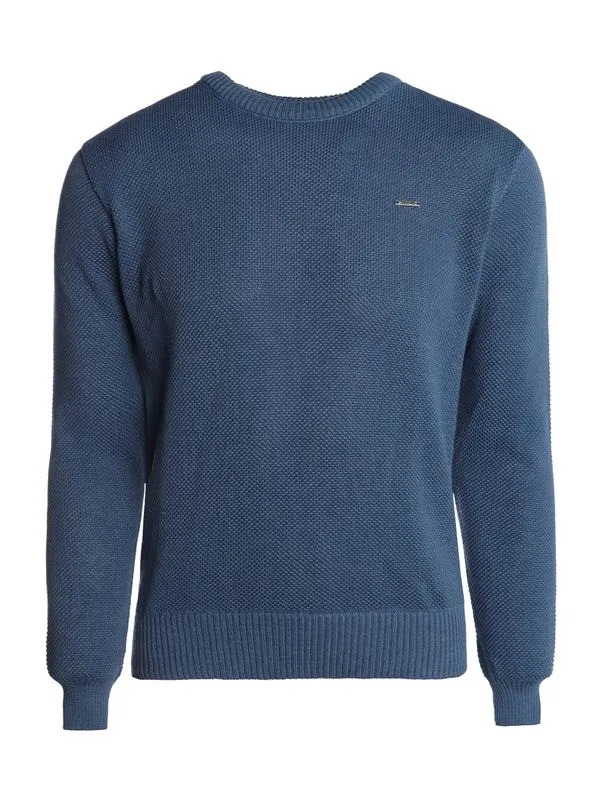 Suéter de Tricot Masculino AZUL GG