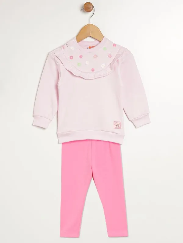 Conjunto Infantil Para Bebê- ROSA BP