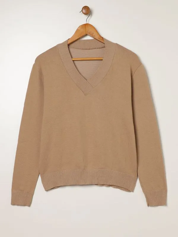 Suéter Plus Size Feminino BEGE G1