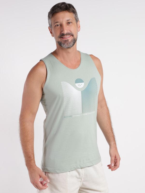 Camiseta Regata Masculina VERDE CLARO M
