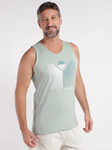Camiseta Regata Masculina VERDE CLARO G