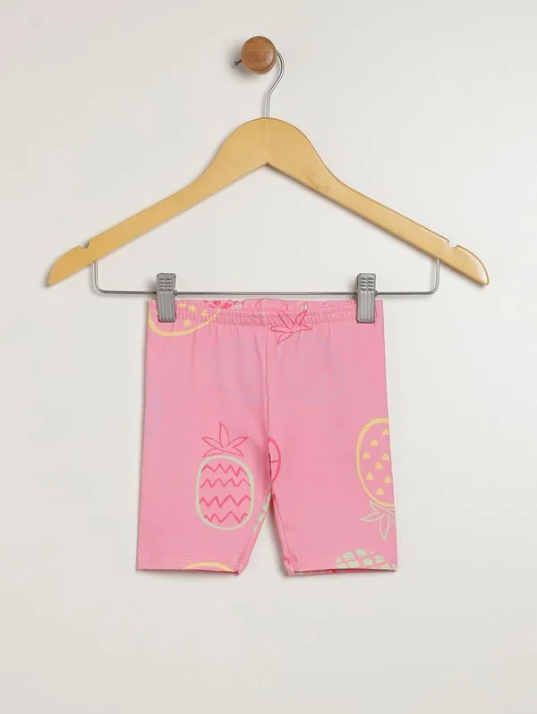 Bermuda Infantil Para Menina - ROSA 2