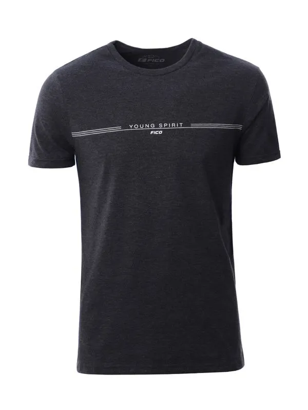 Camiseta Manga Curta Masculina PRETO M