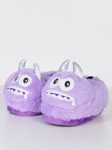 Pantufa Monstros S.A. Juvenil Para Menina - LILAS 27/28