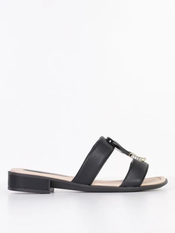 Tamanco Taila Piccadilly Feminina PRETO 37
