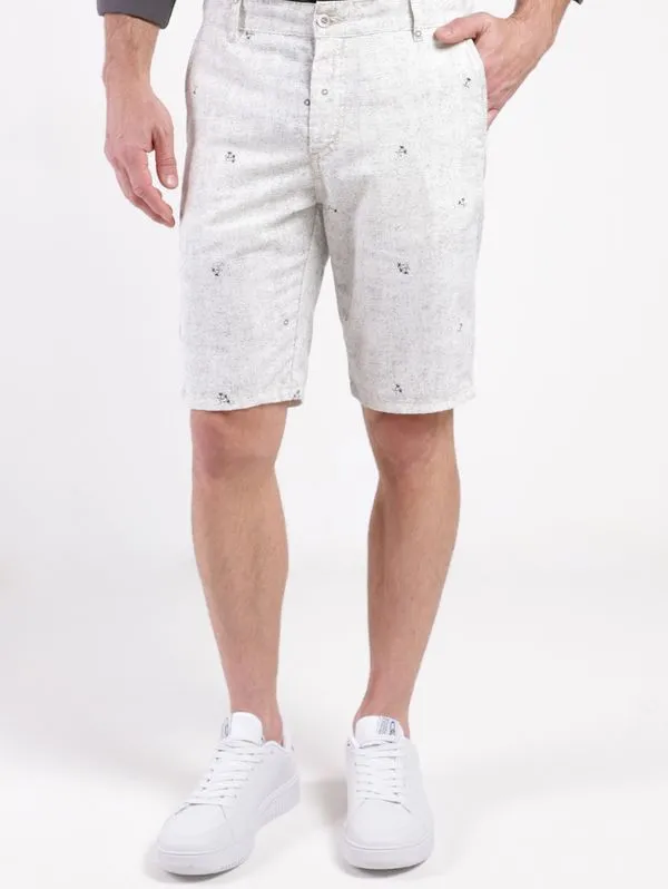 Bermuda Sarja Masculina OFF WHITE 46