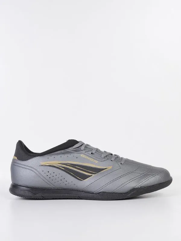 Chuteira Futsal Ginga Y1 Penalty Masculina CHUMBO/PRETO/DOURADO 40