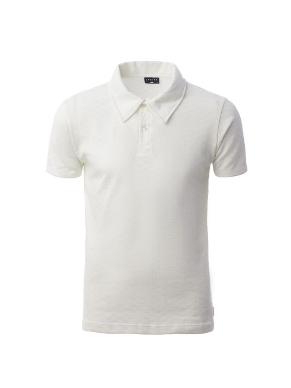Polo Manga Curta Masculina OFF WHITE P