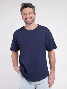 Camiseta Manga Curta No Stress Masculina MARINHO G