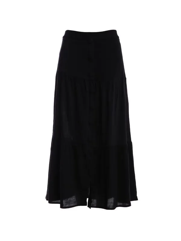 Saia Longa Feminina Preto G