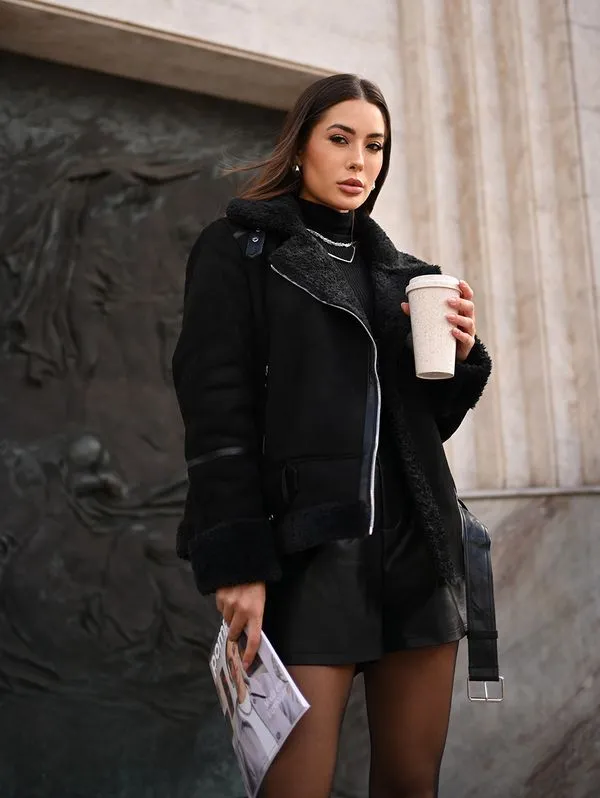Jaqueta Autentique Feminina PRETO G