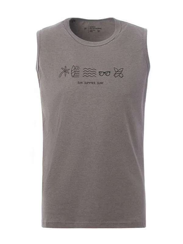 Camiseta Regata Masculina CINZA GG