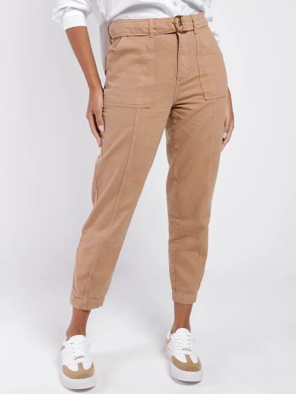 Calça Sarja Autentique Feminina MARROM 46