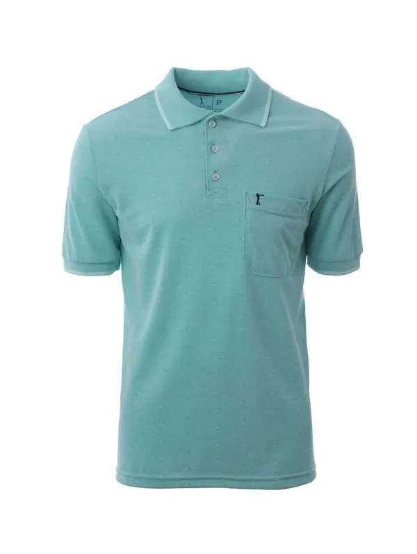 Polo Manga Curta Masculina VERDE G
