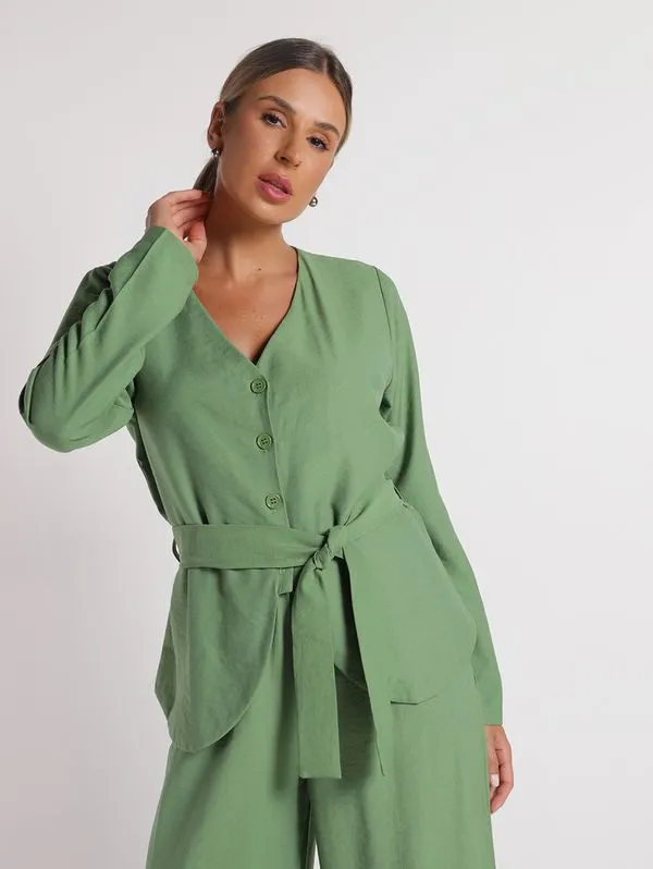 Camisa Feminina VERDE GG