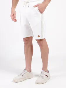 Bermuda Malha Masculina OFF WHITE G