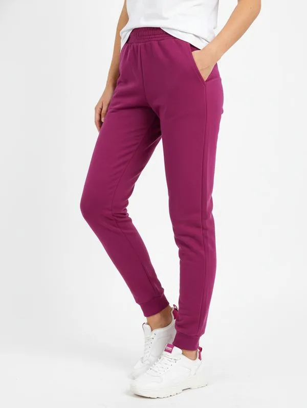 Calça Moletinho Jogger Feminina ROSA P
