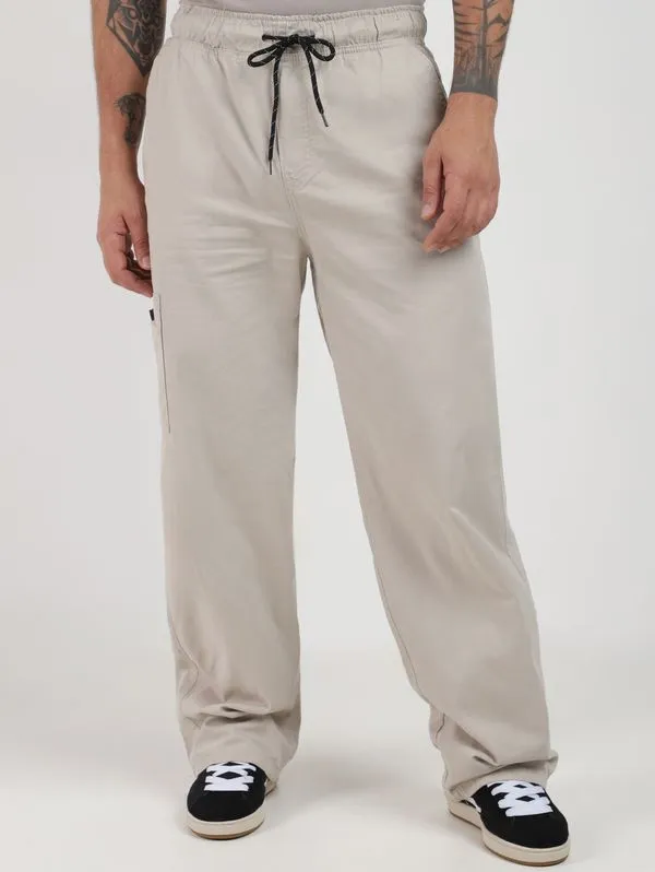 Calça Sarja Skater Cargo Masculina AREIA 40