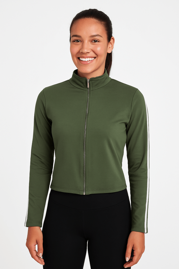 Jaqueta Autentique Feminina VERDE/VERDE/BRANCO G