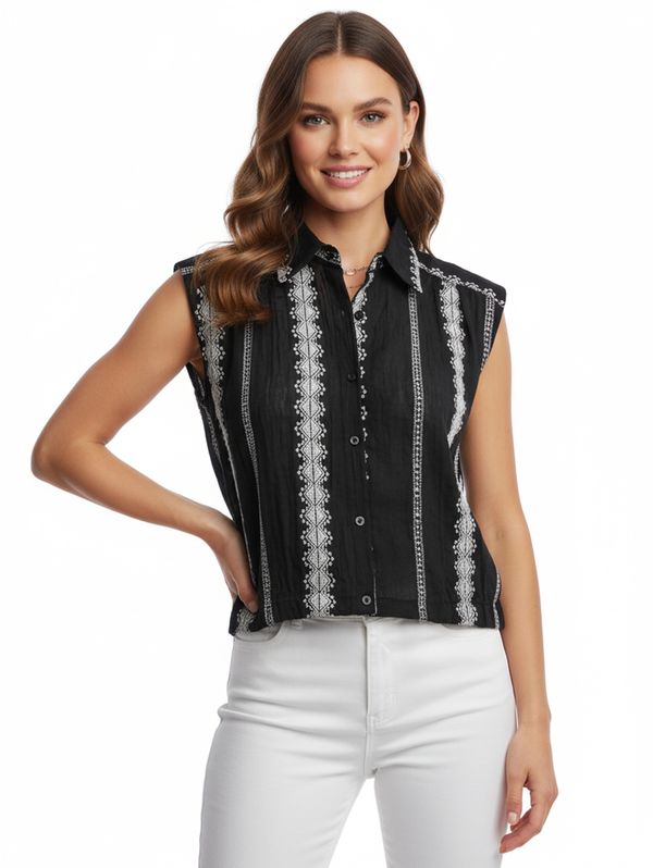 Camisa Regata Eagle Rock Feminina PRETO M