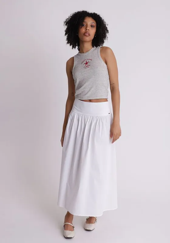 Saia midi cadeirão Off white M