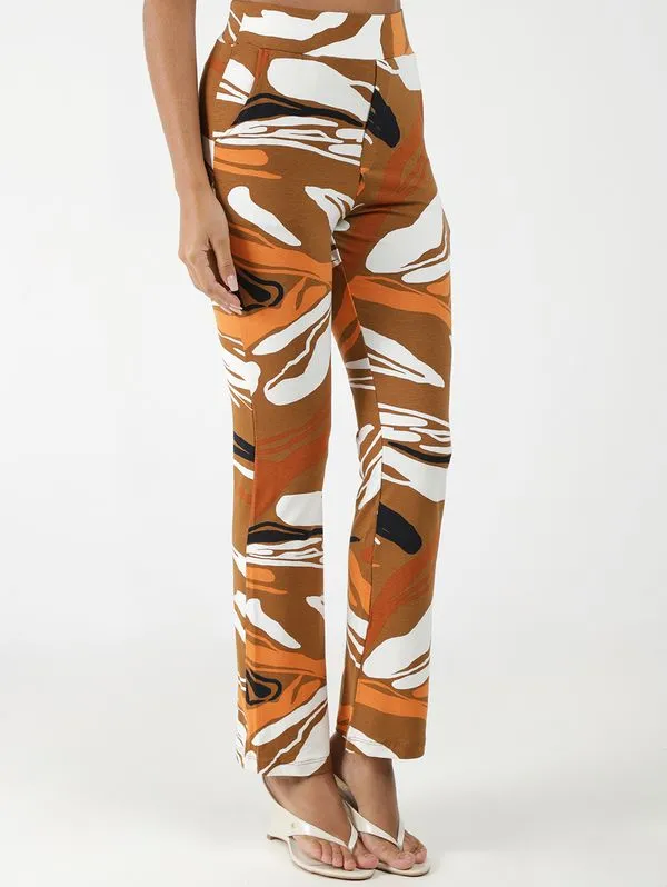 Calça Reta Autentique Feminina MARROM P