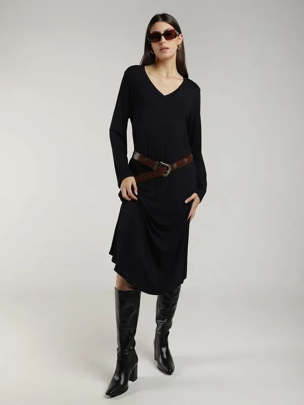 Vestido Midi Autentique Feminino PRETO GG