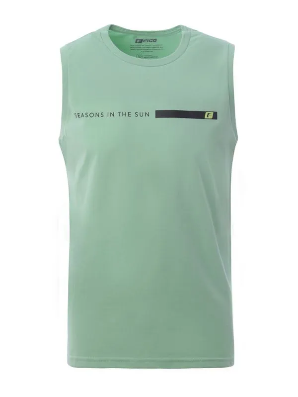 Camiseta Regata Masculina VERDE P