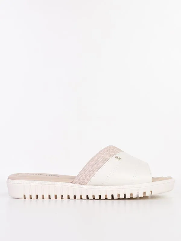 Tamanco Comfortflex Feminino BEGE 36