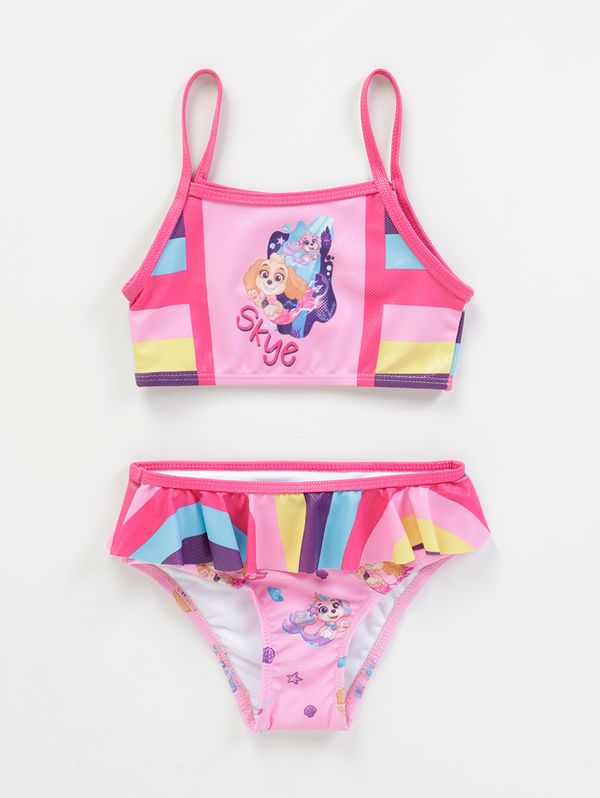Biquíni Patrulha Canina Infantil Para Menina - ROSA 2