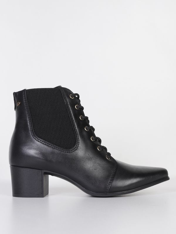 Bota Cano Curto Bico Fino Pegada Feminina PRETO 39