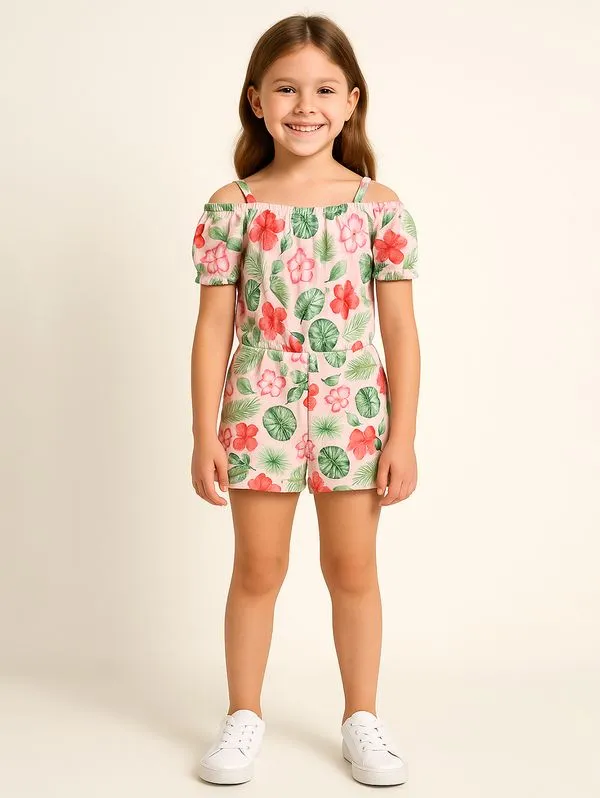 Macaquinho Infantil Para Menina - ROSA CLARO 10