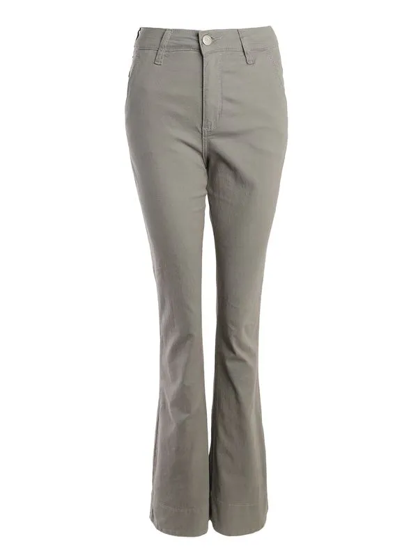 Calça Sarja Boot Cut Mokkai Feminina CINZA CLARO 46