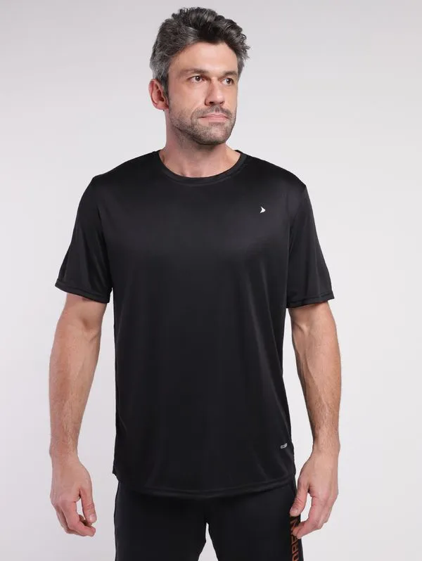 Camiseta Esportiva Masculina PRETO M