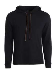 Blusão com Capuz Masculino PRETO GG