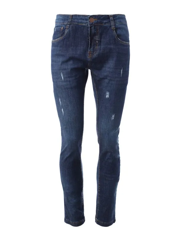 Calça Jeans Slim Masculina AZUL 40